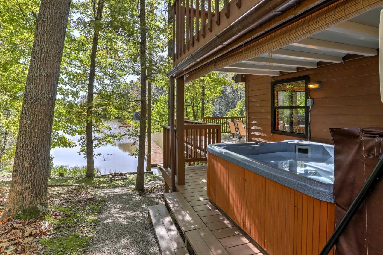 Hocking Hills Lake Gem With Hot Tub, Dock, 100 Acres Hamden Extérieur photo