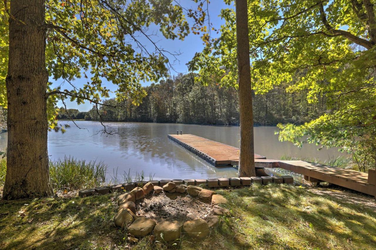 Hocking Hills Lake Gem With Hot Tub, Dock, 100 Acres Hamden Extérieur photo
